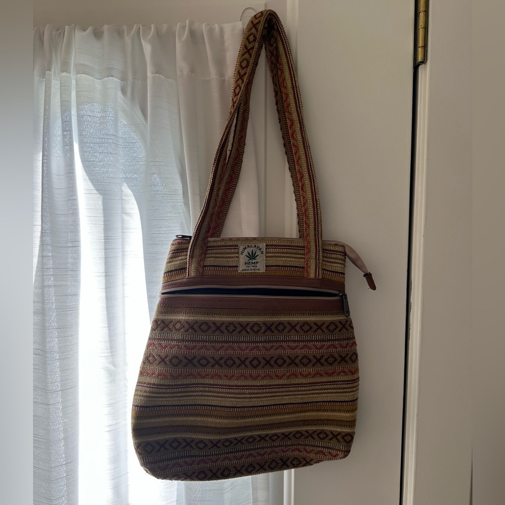 Patterned Tote Bag